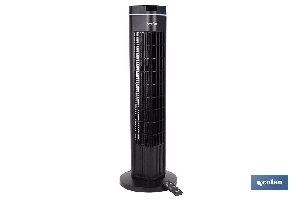 VENTILADOR DE TORRE ENERGY CON CONTROL REMOTO 50 W 73 CM